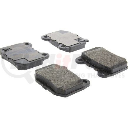 Centric 104.09610 Posi Quiet Semi-Metallic Brake Pads with Hardware