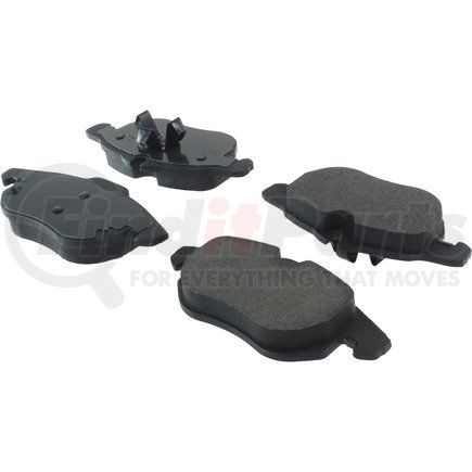 Centric 104.09720 Posi Quiet Semi-Metallic Brake Pads with Hardware