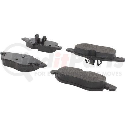 Centric 104.09721 Posi Quiet Semi-Metallic Brake Pads with Hardware
