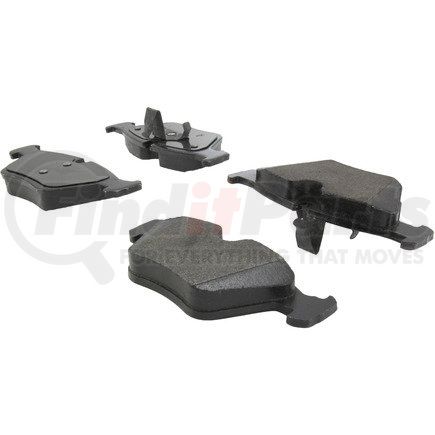 Centric 104.09470 Posi Quiet Semi-Metallic Brake Pads with Hardware