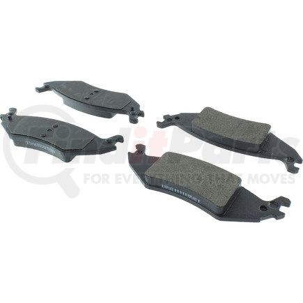 Centric 104.10460 Posi Quiet Semi-Metallic Brake Pads with Hardware