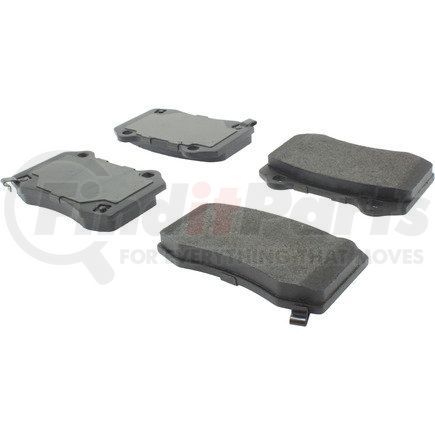 Centric 104.10530 Posi Quiet Semi-Metallic Brake Pads with Hardware