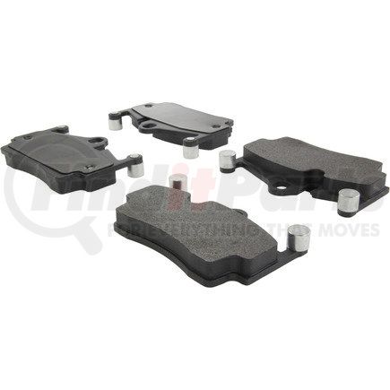 Centric 104.11340 Posi Quiet Semi-Metallic Brake Pads with Hardware