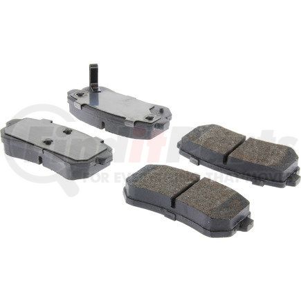 Centric 104.11570 Posi Quiet Semi-Metallic Brake Pads with Hardware