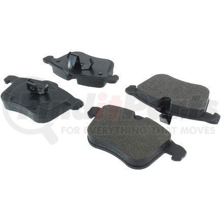 Centric 104.12570 Posi Quiet Semi-Metallic Brake Pads with Hardware