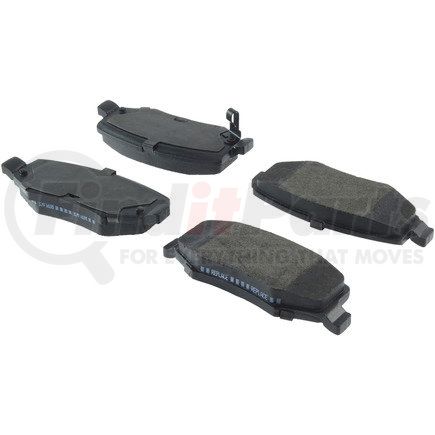 Centric 104.12740 Posi Quiet Semi-Metallic Brake Pads with Hardware