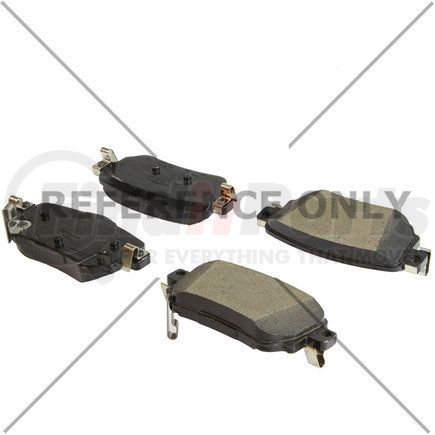 Centric 103.19650 C-Tek Ceramic Brake Pads with Shims