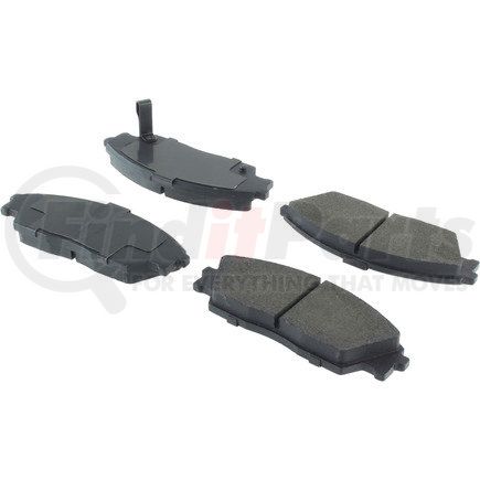 Centric 104.03730 Posi Quiet Semi-Metallic Brake Pads with Hardware