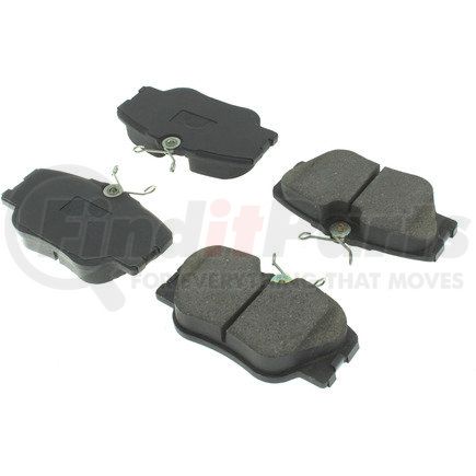 Centric 104.04230 Posi Quiet Semi-Metallic Brake Pads with Hardware