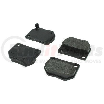 Centric 104.04611 Posi Quiet Semi-Metallic Brake Pads