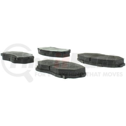 Centric 104.05510 Posi Quiet Semi-Metallic Brake Pads with Hardware