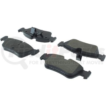 Centric 104.05580 Posi Quiet Semi-Metallic Brake Pads with Hardware