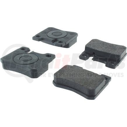 Centric 104.06200 Posi Quiet Semi-Metallic Brake Pads with Hardware