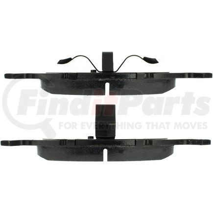 Centric 104.06330 Posi Quiet Semi-Metallic Brake Pads with Hardware