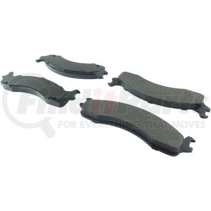 Centric 104.06550 Posi Quiet Semi-Metallic Brake Pads with Hardware