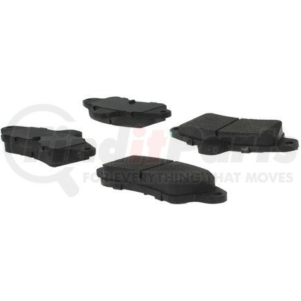 Centric 104.06610 Posi Quiet Semi-Metallic Brake Pads with Hardware