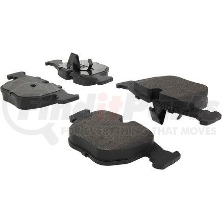 Centric 104.06810 Posi Quiet Semi-Metallic Brake Pads with Hardware
