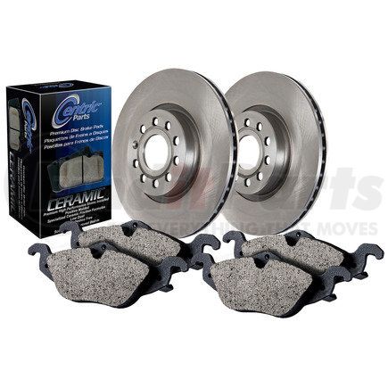 Centric 908.38501 Centric Select Pack Single Axle Rear Brake Kit