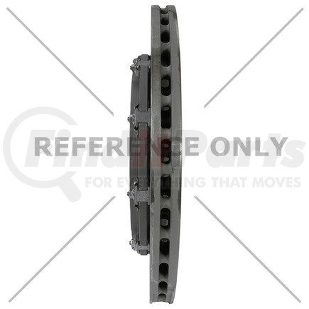 Centric 126.62163 Centric Premium OE Style Slotted Brake Rotor