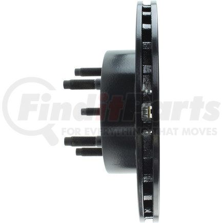 Centric 127.65035R Slotted Drilled Rotor