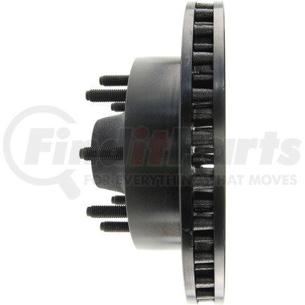 Centric 127.65073L Slotted Drilled Rotor