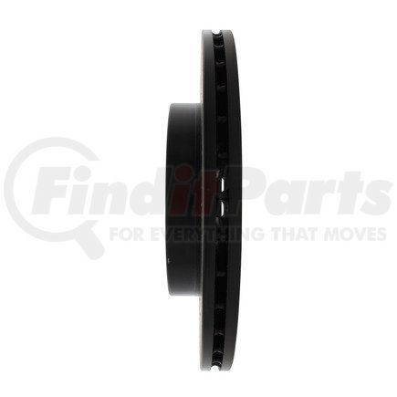 Centric 120.40021 Disc Brake Rotor - Front, 10.31 in. OD, Vented Design, 4 Lug Holes, Coated Finish