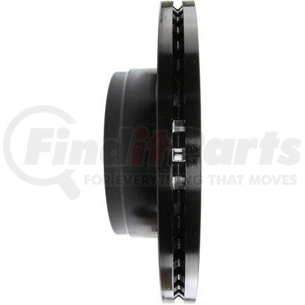 Centric 120.65152 Disc Brake Rotor - Front, 15.3 in. O.D, Vented Design, 10 Lugs, Coated Finish