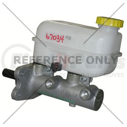 Centric 130.67034 Brake Master Cylinder - Aluminum, M12-1.00 Bubble, with Single Reservoir
