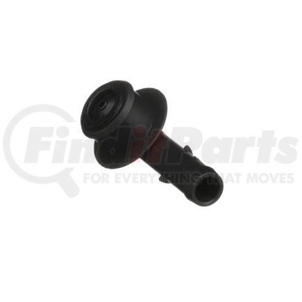 Standard Ignition GV33 PCV Valve - Plastic, Black, 5/8 in. Hose, Angled Type, Direct Attached
