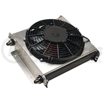 Derale 15870 40 Row Hyper-Cool Extreme Remote Fluid Cooler, -8AN