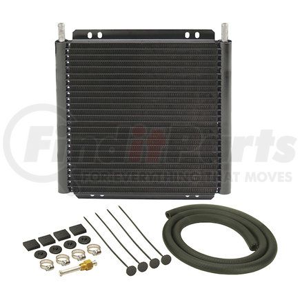 Derale 13504 24 Row Series 8000 Plate & Fin Transmission Cooler Kit, 11/32"