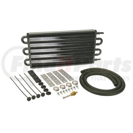 Derale 13103 6 Pass 17" Series 7000 Copper/Aluminum Transmission Cooler Kit, Intermediate