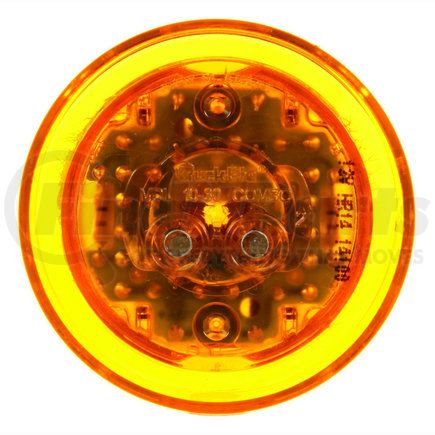 Truck-Lite 10275Y3 10 Series Marker Clearance Light - LED, PL-10 Lamp Connection, 12v