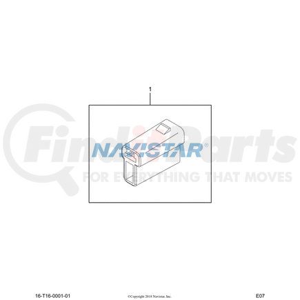 Navistar 3667853C91 Sleeper Wiring Harness