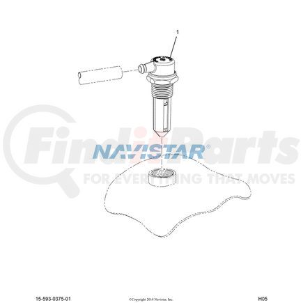 Navistar 3587712C1 Fuel Tank Vent Valve