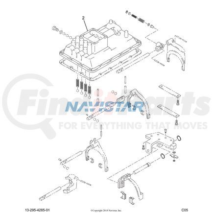 Navistar FULX8C604 INTERNATIONAL BOLT W/LOCK WASHER (Non-returnable)