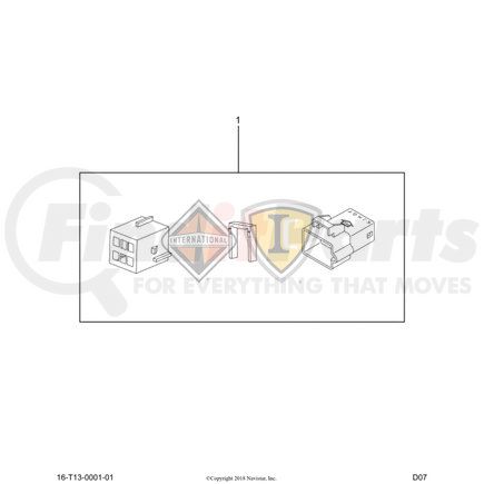 Navistar 3667920C91 Sleeper Wiring Harness