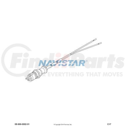 Navistar 3710114C1 INTERNATIONAL HARNESS SPEED SEN