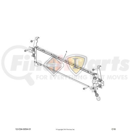 Navistar 2516338C1 Fuel Cooler