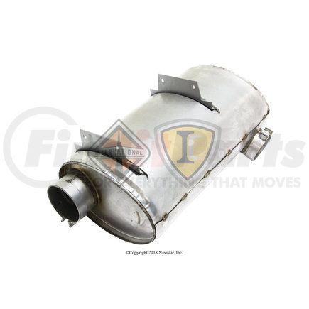 Navistar 3566366C2 INTERNATIONAL MUFFLER ASM EXHAUST*SS MRD INS