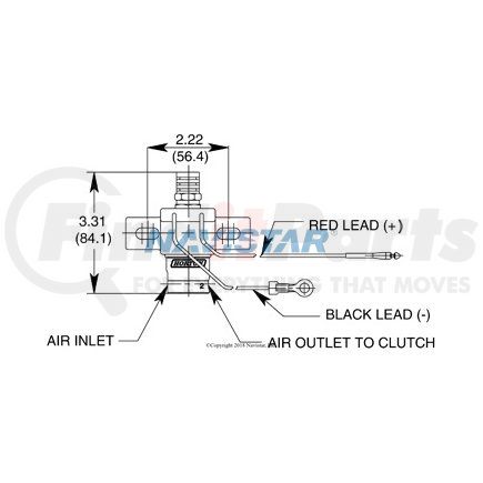 NAVISTAR HOR993286 - a/c solenoid valve | a/c solenoid valve