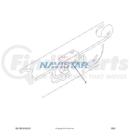 Navistar TL19206 Auxiliary Light