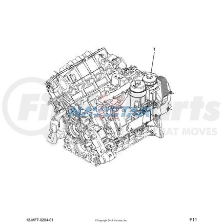 Navistar 1890331C93 Fuel Filter Housing