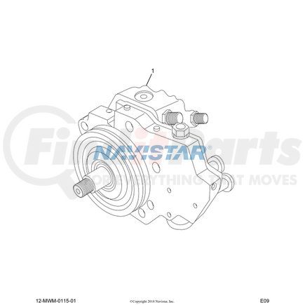 Navistar 2591323C91 Fuel Injection Pump