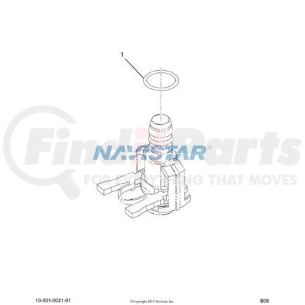 Navistar 2506277C1 Fuel Line Seal Ring