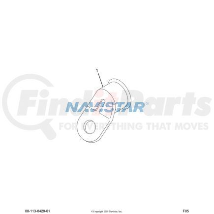 Navistar 475969C1 Battery Cable