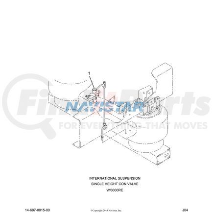 Navistar 9413977 Air Brake Nut Lock