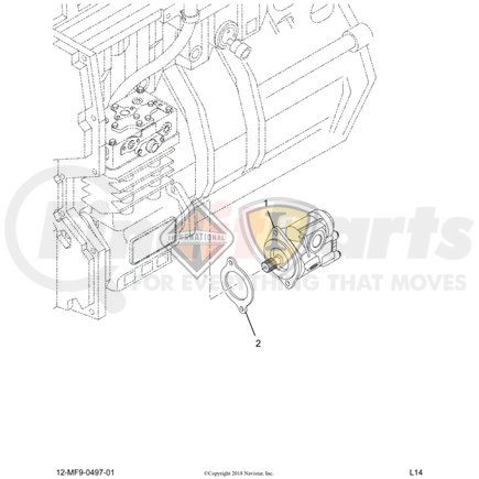 Navistar 2514168C91 KIT PUMP,KIT, POW