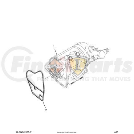 Navistar 1882083C93 Diesel High Pressure Oil Pump | FinditParts