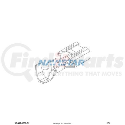 Navistar 3541250C1 Electric Terminal Pin